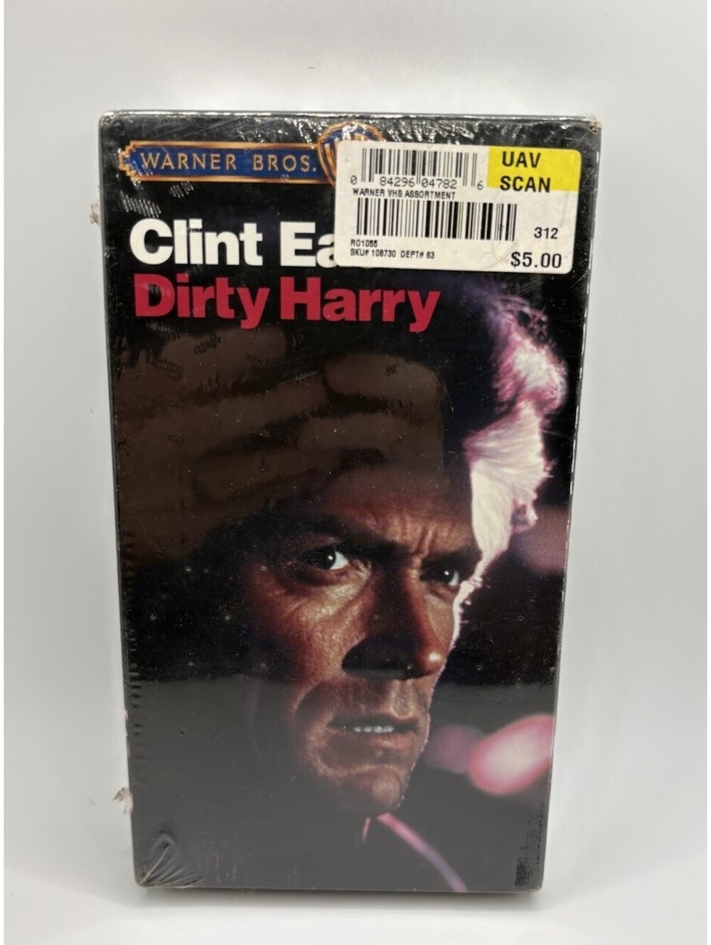Clint Eastwood DIRTY HARRY VHS (1997) SEALED IN SHRINK